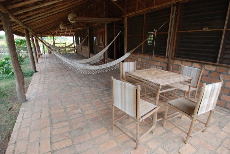 Caiman House veranda